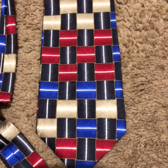 Men’s Silk Fratelli Moda Xtra Long tie - Picture 2 of 4